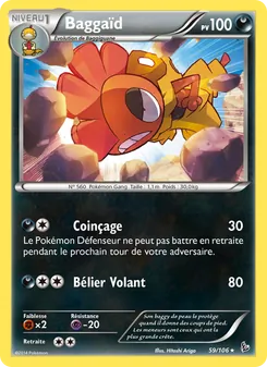Carte Baggaïd de l'extension Étincelles, numéro 59/106