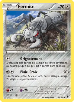 Carte Fermite de l'extension Étincelles, numéro 61/106