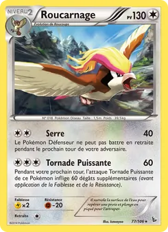 Carte Roucarnage de l'extension Étincelles, numéro 77/106