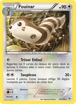 Carte Fouinar de l'extension Étincelles, numéro 82/106