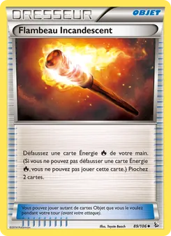 Carte Flambeau Incandescent de l'extension Étincelles, numéro 89/106