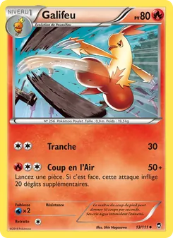Carte Galifeu de l'extension Poings Furieux, numéro 13/111