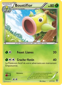 Carte Boustiflor de l'extension Poings Furieux, numéro 2/111