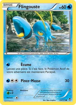 Carte Flingouste de l'extension Poings Furieux, numéro 23/111