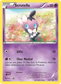 Carte Scrutella de l'extension Poings Furieux, numéro 39/111
