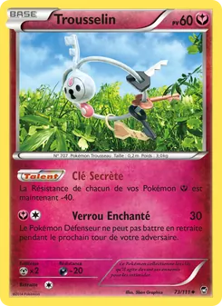 Carte Trousselin de l'extension Poings Furieux, numéro 73/111