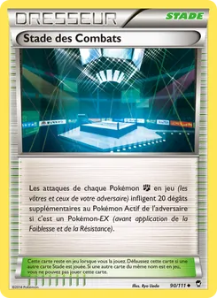 Carte Stade des Combats de l'extension Poings Furieux, numéro 90/111