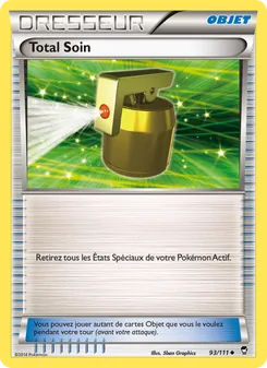 Carte Total Soin de l'extension Poings Furieux, numéro 93/111