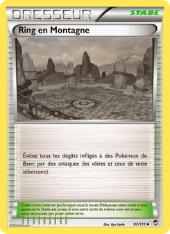 Carte Ring en Montagne de l'extension Poings Furieux, numéro 97/111