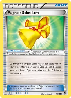 Carte Peignoir Scintillant de l'extension Poings Furieux, numéro 99/111