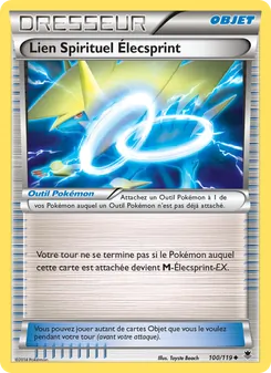 Carte Lien Spirituel Élecsprint de l'extension Vigueur Spectrale, numéro 100/119