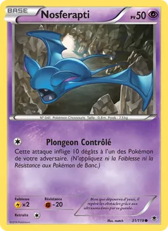 Carte Nosferapti de l'extension Vigueur Spectrale, numéro 31/119