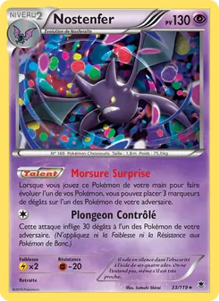 Carte Nostenfer de l'extension Vigueur Spectrale, numéro 33/119