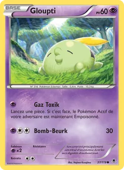 Carte Gloupti de l'extension Vigueur Spectrale, numéro 37/119