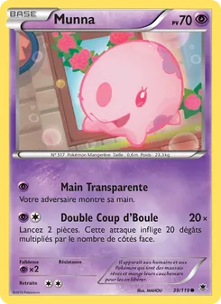 Carte Munna de l'extension Vigueur Spectrale, numéro 39/119