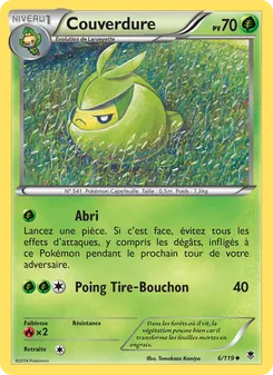 Carte Couverdure de l'extension Vigueur Spectrale, numéro 6/119