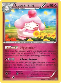 Carte Cupcanaille de l'extension Vigueur Spectrale, numéro 69/119