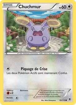 Carte Chuchmur de l'extension Vigueur Spectrale, numéro 83/119