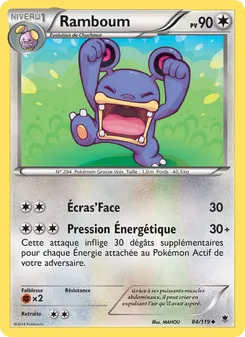 Carte Ramboum de l'extension Vigueur Spectrale, numéro 84/119