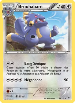 Carte Brouhabam de l'extension Vigueur Spectrale, numéro 85/119