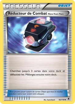 Carte Réducteur de Combat Matos Team Flare de l'extension Vigueur Spectrale, numéro 92/119