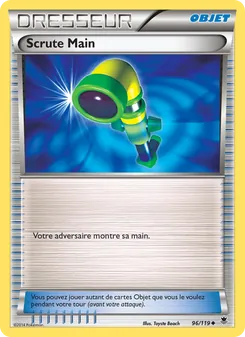 Carte Scrute Main de l'extension Vigueur Spectrale, numéro 96/119