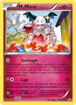 Carte M. Mime de l'extension Primo-Choc, numéro 101/160