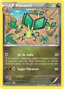Carte Vibraninf de l'extension Primo-Choc, numéro 109/160