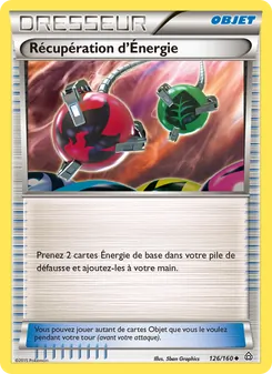Carte Récupération d'Énergie de l'extension Primo-Choc, numéro 126/160