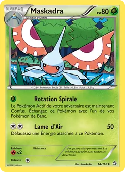 Carte Maskadra de l'extension Primo-Choc, numéro 14/160
