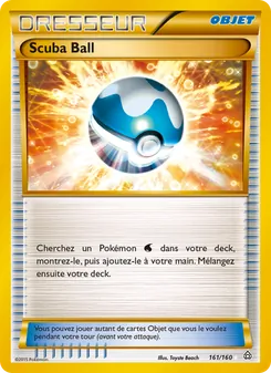 Carte Scuba Ball de l'extension Primo-Choc, numéro 161/160