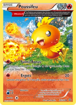 Carte Poussifeu de l'extension Primo-Choc, numéro 26/160