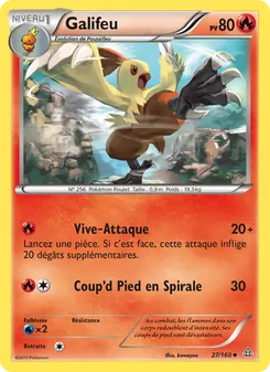 Carte Galifeu de l'extension Primo-Choc, numéro 27/160