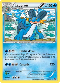 Carte Laggron de l'extension Primo-Choc, numéro 35/160