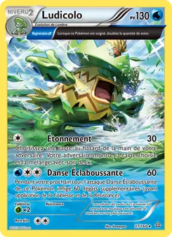 Carte Ludicolo de l'extension Primo-Choc, numéro 37/160