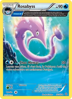 Carte Rosabyss de l'extension Primo-Choc, numéro 52/160