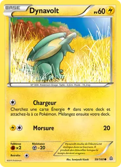 Carte Dynavolt de l'extension Primo-Choc, numéro 59/160