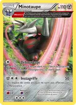 Carte Minotaupe de l'extension Primo-Choc, numéro 97/160