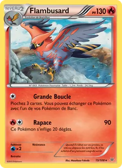 Carte Flambusard de l'extension Ciel Rugissant, numéro 15/108