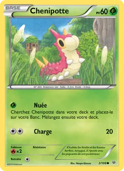 Carte Chenipotte de l'extension Ciel Rugissant, numéro 3/108