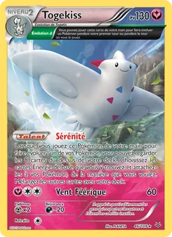 Carte Togekiss de l'extension Ciel Rugissant, numéro 46/108