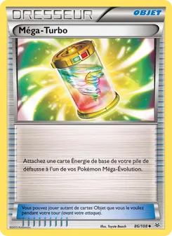 Carte Méga-Turbo de l'extension Ciel Rugissant, numéro 86/108