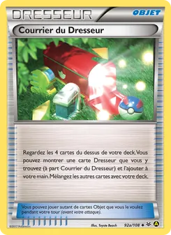 Carte Courrier du Dresseur de l'extension Ciel Rugissant, numéro 92/108
