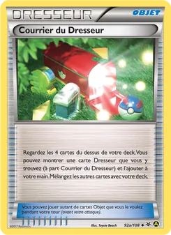 Carte Courrier du Dresseur de l'extension Ciel Rugissant, numéro 92a/108