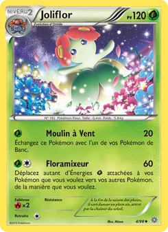 Carte Joliflor de l'extension Origines Antiques, numéro 4/98