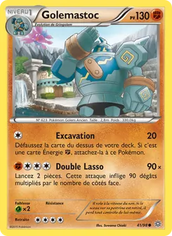 Carte Golemastoc de l'extension Origines Antiques, numéro 41/98
