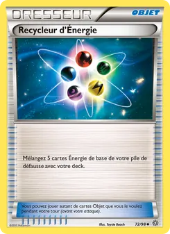 Carte Recycleur d'Énergie de l'extension Origines Antiques, numéro 72/98