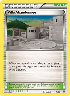 Carte Ville Abandonnée de l'extension Origines Antiques, numéro 73/98