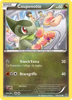 Carte Coupenotte de l'extension Impulsion Turbo, numéro 109/162