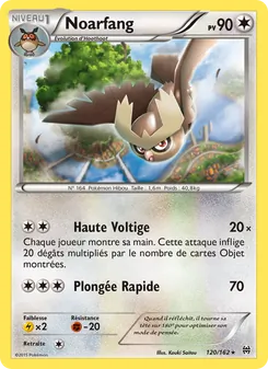 Carte Noarfang de l'extension Impulsion Turbo, numéro 120/162